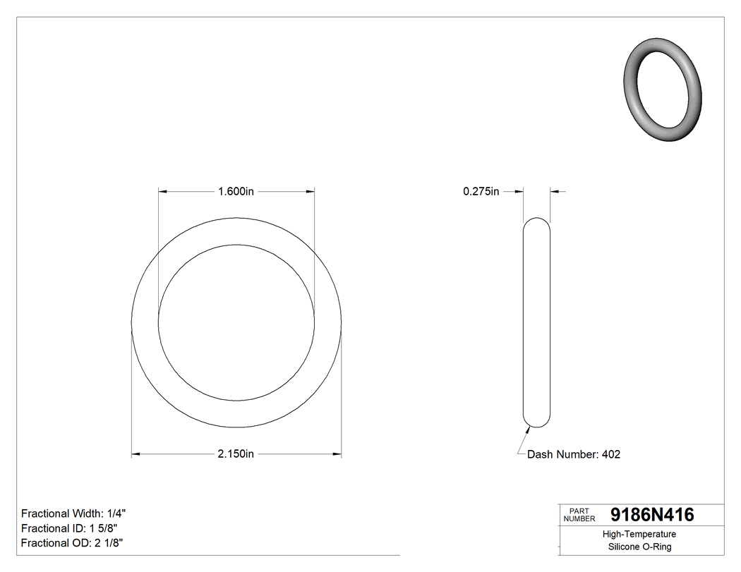 Technical drawing - 9186N416